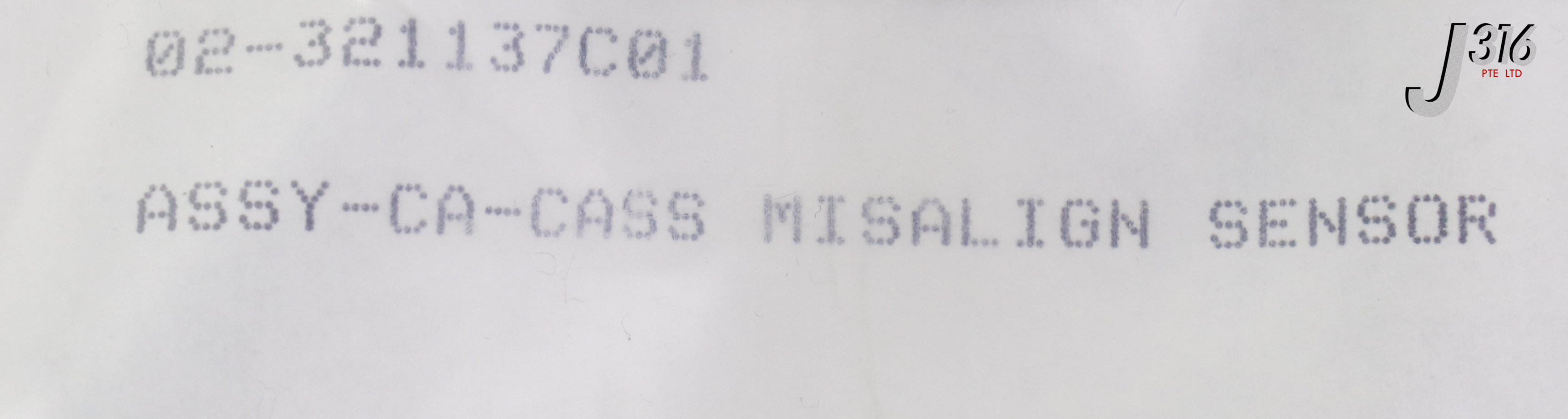 マス様 24299 ASM ASSY-CA-CASS, MISALIGN SENSOR (NEW) 02-321137C01 | eBay